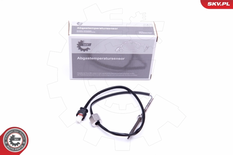 Sensor, exhaust gas temperature